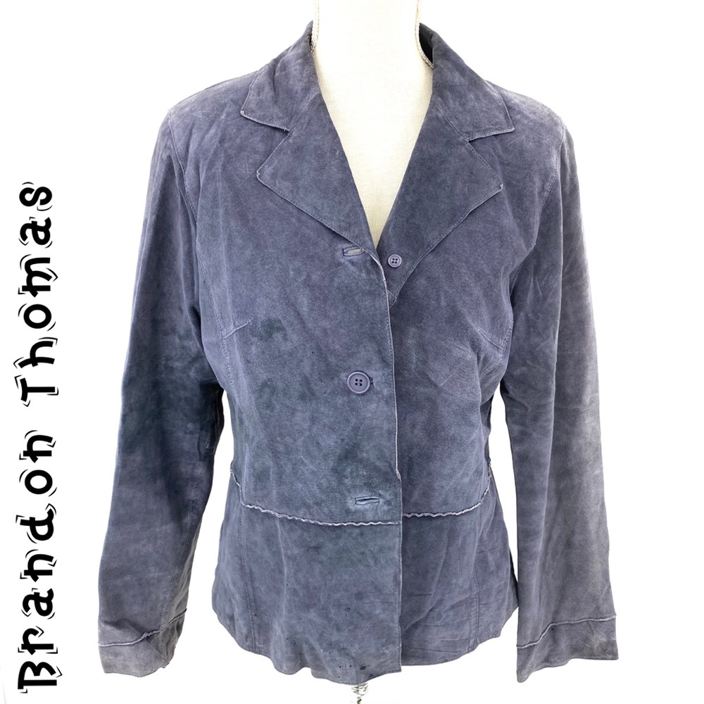 Brandon Thomas 100% genuine leather jacket